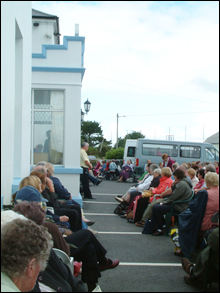 Pilgrims at Our Lady Queen of Peace House of Prayer