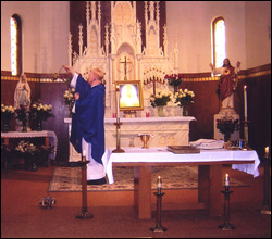 Opening and dedication ceremony of Our Lady Queen of Peace  Minnesota